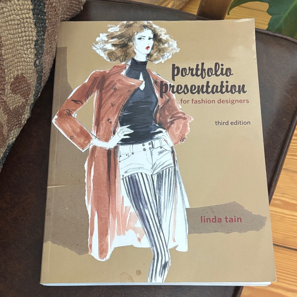 Portfolio Presentation for Fashion Designers Book. coffee table book